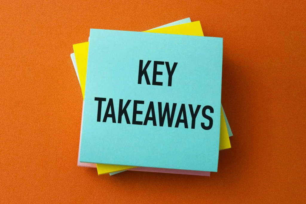 Key Takeaways