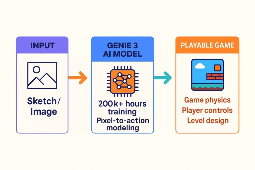 infographic- How Does Genie 3 Work?
