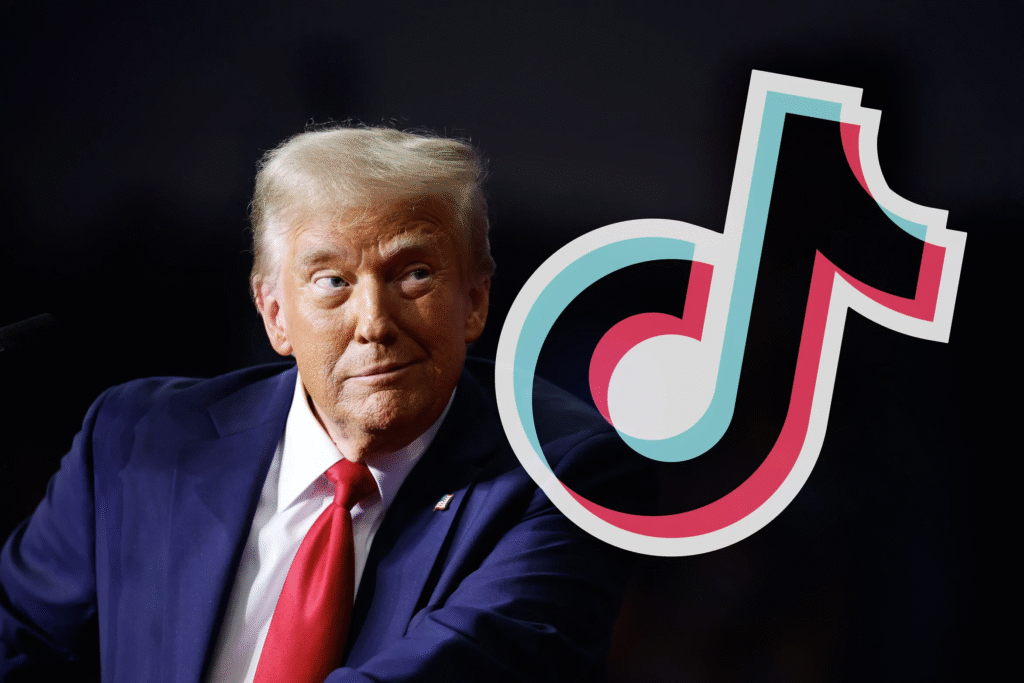 trump with tiktok