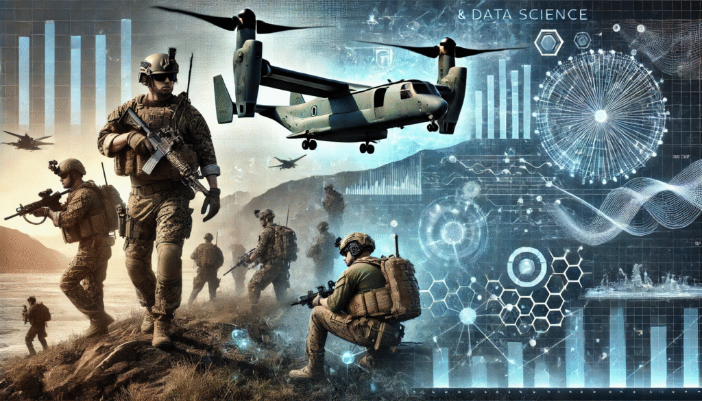 army with chopper and gun