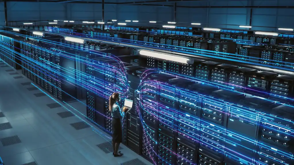 building this massive data center infrastructure.