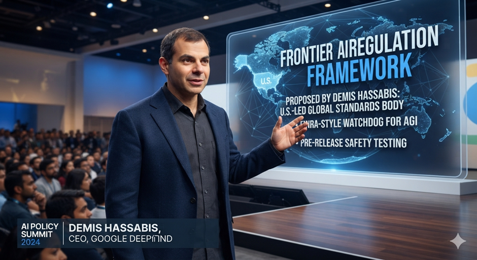 Demis Hassabis Calls For U.S -Led AI Oversight Body For Frontier Model