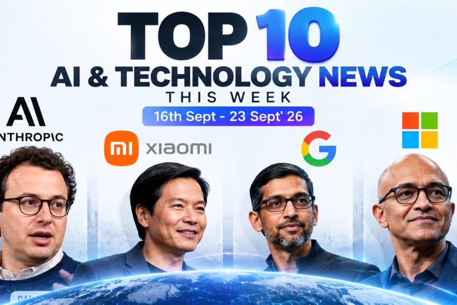 Top 10 AI & Technology News This Week