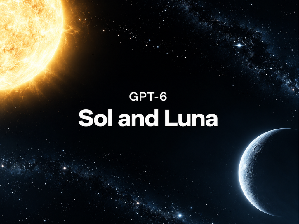 OpenAI Launches GPT-6 Sol and Luna Models With Lower AI Costs