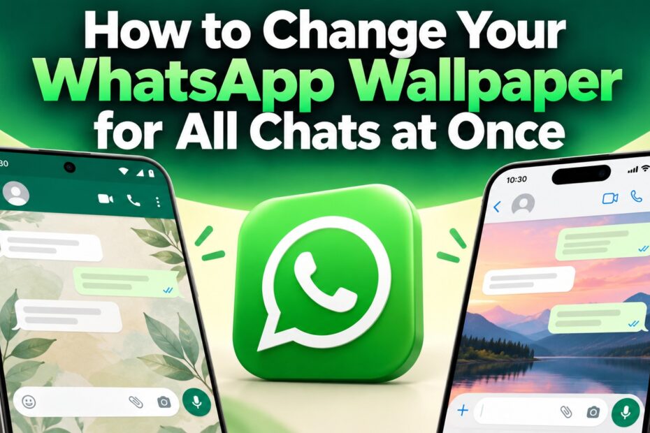 How to Change Your WhatsApp Wallpaper for All Chats at Once