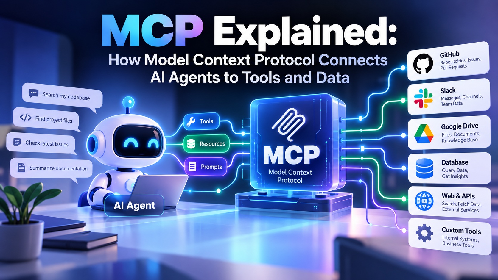 MCP Explained: How Model Context Protocol Connects AI Agents to Tools and Data