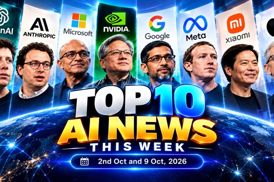 Top 10 AI News This Week: Latest AI & Technology Updates