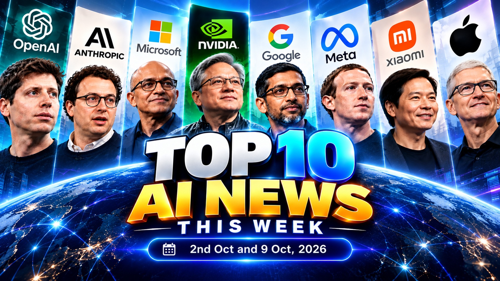 Top 10 AI News This Week: Latest AI & Technology Updates